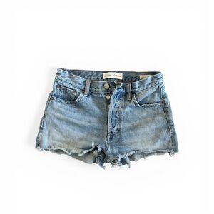 Denim Forum Ex BF Hi Rise Denim Short